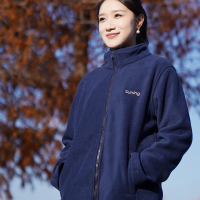 苏宁藏青色摇粒绒