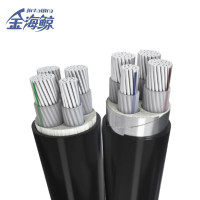 金海鲸 铠装低压铝电缆YJLV224×70+1 米