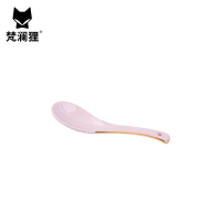 梵澜狸陶瓷小汤勺K51 10支/包