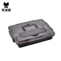 梵澜狸不锈钢分格餐盘 I38 个