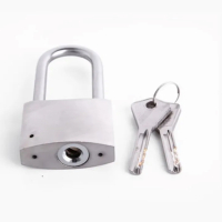 轩方程 XFCSJ-20 铜电镀 50mm 叶片锁通开挂锁 (计价单位:个) 银色