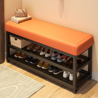 换鞋凳家用可坐鞋柜坐凳一体入户门铁艺轻奢高级感穿鞋凳进门鞋架