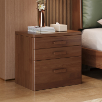 实木床头柜主卧简易床头收纳储物柜家用小型卧室多功能床边置物柜