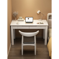 实木书桌家用现代简约办公电脑桌卧室学生学习桌小户型写字桌椅子