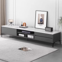 电视柜客厅家用落地收纳小户型2025新款现代简约边柜组合电视机柜