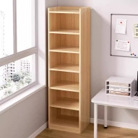 书架置物架落地简易家用多层客厅柜子储物柜窄缝小书柜靠墙边收纳