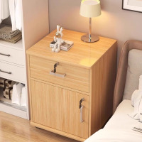 文件柜办公室可活动电脑主机架带滑轮桌下家用床边柜子储物置物柜