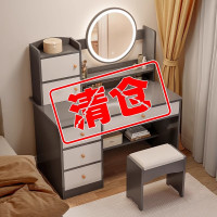 梳妆台卧室小型化妆桌子简约现代化妆柜小户型出租屋化妆台梳妆桌