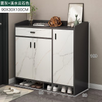 鞋柜家用门口入户玄关柜一体新款2022楼道外靠墙大容量储物柜