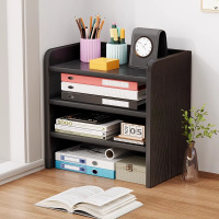 书桌收纳置物架工位办公桌面多层文件架宿舍桌上整理架档案资料架