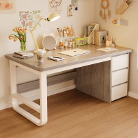 电脑桌台式家用办公桌简约现代卧室带抽屉书桌学生写字桌简易桌子