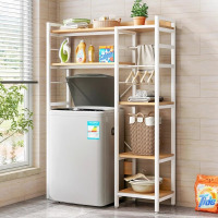 卫生间洗衣机置物架浴室厕所马桶储物架滚筒落地阳台上方收纳架子