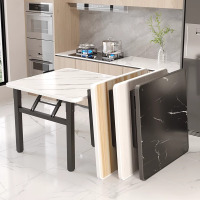 折叠吃饭桌家用餐桌简易出租屋宿舍正方形小桌子户外地桌摆摊矮桌