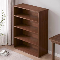 书架置物架落地靠墙一体多层货架客厅置物柜子家用收纳柜学生书柜
