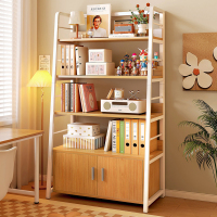 客厅置物架落地书架多层收纳架子卧室储物架零食架展示架梯形货架