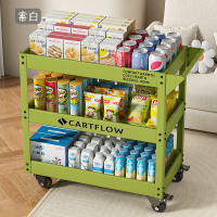 小推车零食置物架轻奢风花架绿植花盆架花架托架花架子客厅落地式