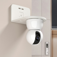 监控支架摄像头底座置物架免打孔路由器摄像机托架室内用墙上架子