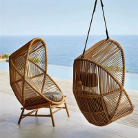 休闲户外吊篮庭院花园阳台藤秋千网红鸟巢室内单人躺椅家具