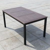 户外桌椅别墅花园庭院桌子椅子休闲咖啡厅室外阳台耐腐蚀塑木桌椅