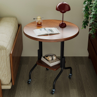中古风沙发边几可移动茶几客厅家用小桌子阳台角几卧室创意床边桌