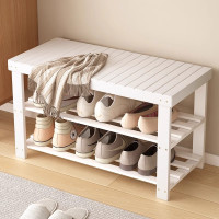 换鞋凳门口家用入户门轻奢高级感进门实木窄小穿鞋凳鞋柜坐凳一体