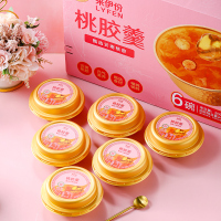 来伊份桃胶羹礼盒量贩装1200g（6碗）