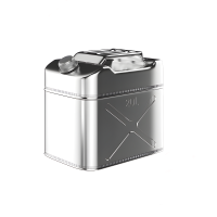 鸿启纳 不锈钢汽油桶 HQN-YT06[304]升级加厚 方形 20升 (单位:个)