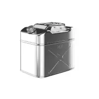 鸿启纳 不锈钢汽油桶 HQN-YT06[304]升级加厚 方形 20升 (单位:个)