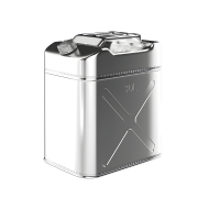 鸿启纳 不锈钢汽油桶(铝合金盖) HQN-YT03[201]升级加厚 方形 30升 (单位:个)