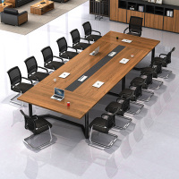 办公桌会议桌长桌简约现代长方形培训洽谈桌