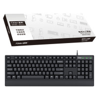 富勒fuhlen K360S商务办公有线键盘 (计价单位:个)黑色