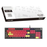 富勒fuhlen K1S电脑办公家用有线键盘(计价单位:个)红色