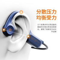 爱国者（aigo）骨传导蓝牙运动耳机IP56级防尘防水开放式骑行跑步挂耳式 长续航滑雪 适用小米苹果手机G03