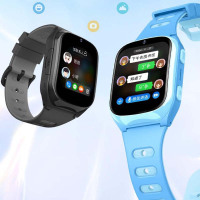 纽曼 智能儿童手表ZM7黑色曲面大屏防水精准定位音频通话AI语音对话