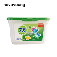 novayoung N1033 7X除菌除螨柔顺香氛洗衣珠60颗 洗衣珠(计价单位:盒)绿色