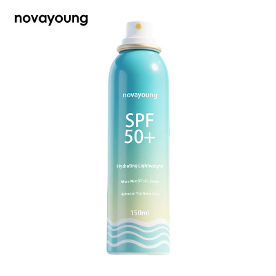 novayoungN1042水润轻薄防SPF50+晒喷雾150ml蓝色