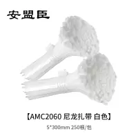 安盟臣AMC2060尼龙扎带5*300mm 白色 250根/包