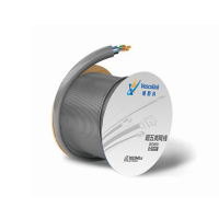 维斯科 VasD-C5E-51GY 0.51mm线径 超五类4对单屏蔽网线 305.00米/卷(计价单位:卷)灰色