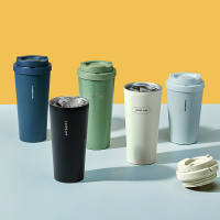 乐扣乐扣（LOCK&LOCK）保温杯遇见元气保温保冷咖啡杯弹跳盖男女颜值水杯LHC3271