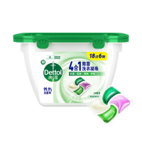 滴露（Dettol）洗衣凝珠四合一18+6颗