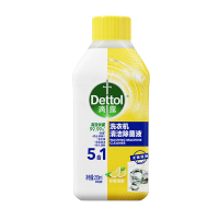 滴露（Dettol）洗衣机清洗剂机槽柠檬滚筒清洁剂强力除垢除菌250ml*6瓶