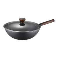 爱仕达(ASD)锈不了·轻量 高纯铁炒锅明火磁炉通用不易锈窒氮锈不了精铁锅炒锅无涂层CF32P1Q[商场同款]