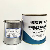 瑞珏特 醇酸防锈调和反光漆 黄色 3kg/组