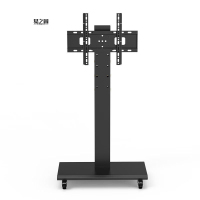 易之固电视机移动推车支架超薄稳固旋转调节