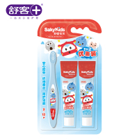 ZHSB-HC21舒客宝贝护齿1+2套装-奥飞牙膏40g*2 牙刷*1