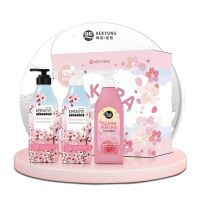 爱敬KeraSys 樱花礼E（洗护沐）滋润修护染烫