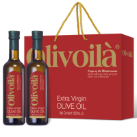 欧丽薇兰 特级初榨橄榄油礼盒(红标) 500ml2