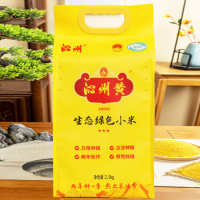 沁州黄生态绿色小米塑包 2.5kg