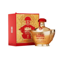 五粮液 富贵吉祥金元宝浓香型白酒52度 500ml