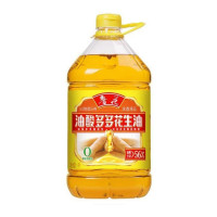 鲁花 油酸多多花生油 4L